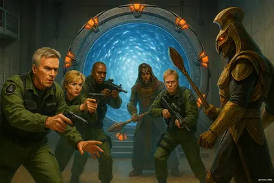 «Звёздные врата: SG-1», сезон 1, серия 20 - «Милостью Божьей» знание — это бремя