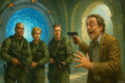 «Звёздные врата: SG-1», сезон 3, серия 16 - «Урго» смех и грусть