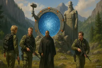 «Звёздные врата: SG-1», сезон 1, серия 10 - «Молот Тора» первый намёк на галактическую политику