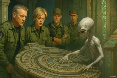 «Звёздные врата: SG-1», сезон 3, серия 5 - «Кривая обучения» человечность как основа цивилизации
