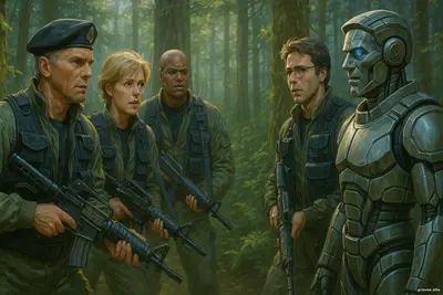 «Звёздные врата: SG-1», сезон 4, серия 21 - «Двойная опасность» герои бывают разными