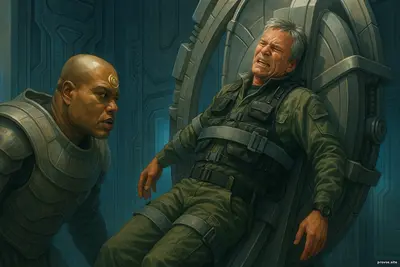 «Звёздные врата: SG-1», сезон 6, серия 6 - «Пропасть» не победа, а выживание