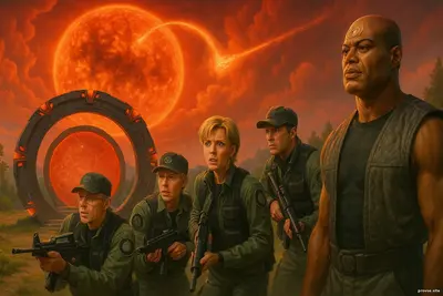 «Звёздные врата: SG-1», сезон 5, серия 5 - «Красное небо» исправление или лишь отсрочка?