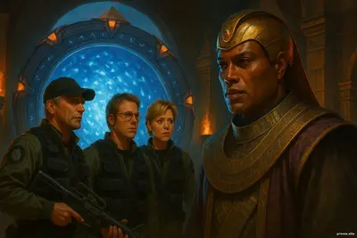 «Звёздные врата: SG-1», сезон 5, серия 15 - «Саммит. Часть 1» предвестие Анубиса