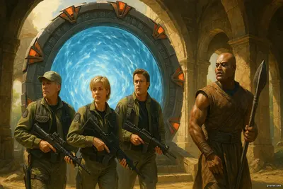 «Звёздные врата: SG-1», сезон 7, серия 6 - «Ковчег» один остаётся собой