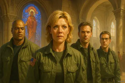 «Звёздные врата: SG-1», сезон 9, серия 19 - «Крестовый поход» надрывная, пророческая серия